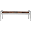 Banc MedTech™ Woodgrain & Acier inoxydable Skyline, Espresso