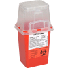 Oakridge Products 1,5 Quart Sharps Container Tall Lid, Red