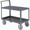 Global Industrial Heavy Duty Service Cart, 2 Shelves, 30"Wx60"Lx31"H, 1200 Lbs. Cap.