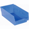 Akro-Mils Plastique Nesting Storage Shelf Bin 30130 - 6-5/8 po L x 11-5/8 po L x 4 po H Bleu - Qté par paquet : 12