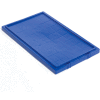 Global Industrial™ Lid LID181 for Stack and Nest Storage Container SNT180, SNT185, Blue - Pkg Qty 6
