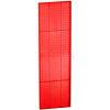 Azar Displays 771344-RED Pegboard Wall Panel, 13.5" x 44"