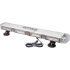Wolo® Low Profile 24" Light Bar Magnet Or Permanent Mount Clear Lens, Amber LEDs - 7824Mp-A
