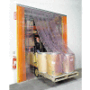 Global Industrial™ Scratch Resistant Strip Door Curtain 7'W x 7'H