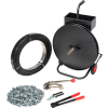 Global Industrial™ Steel Strapping Kit 1/2" x 2,940' Bobine avec tension, scellant, Sceaux et Charrette