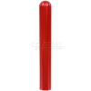 Eagle Bollard nervuré Post Sleeve 6" rouge, 1730R