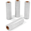 Western Plastic Stretch Wrap, soufflé, calibre 80, 18"Wx1500'L, blanc - Qté par paquet : 4