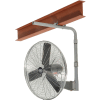 Global Industrial™ 30 » Deluxe Oscillating Industrial I Beam Fan, 3 vitesses, 10000 CFM, 1/2 HP
