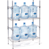 5 Gallon Water Bottle Storage Rack, 6 Bottle Capacity