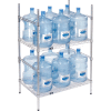 5 gallon water bottle storage rack with 12 bottle capacity