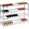 Nexel® Bouteille de vin Rack - 52 Bouteille 48"W x 14"D x 34"H, Chrome