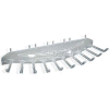 Azar Displays 800025 Acrylic Necklace Bar For Pegboard/Slatwall, Clear, 16" Wide