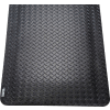 Global Industrial™ Diamond Plate Ergonomic Mat, 15/16" Thick, 3'W x 5'L, Black