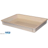 Molded Fiberglass Toteline Stacking Tote 870008 - 25-3/4"L x 17-3/4"W x 3"H, White