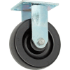 Faultless Rigid Plate Caster 3461-6 6" Polyolefin Wheel