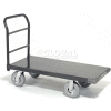 Global Industrial™ Steel Deck Platform Truck 48 x 24 1200 Lb. Capacity 8" Pneumatic Casters