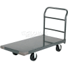 Global Industrial™ Steel Deck Platform Truck 36 x 24 2000 Lb. Capacity 6" Rubber Casters