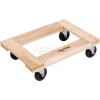 Global Industrial™ Hardwood Dolly avec pont ouvert 24 x 16 1200 Lb Capacité