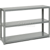 Global Industrial Extra Heavy Duty Shelving, 36"W x 18"D x 39"H, 3 Shelves, Gray