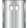 Porte de service légère Chase Doors, 4 pi x 7 pi, aluminium anodisé, panneau double, 4884SDD
