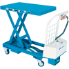 Bishamon® MobiLift™ Battery Powered Scissor Lift Table BX-30B 660 Lb. Capacity
