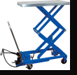 Pneumatic-Hydraulic Mobile Scissor Lift Table AIR-800-D 800 Lb. Capacité