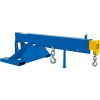 Adjustable Pivoting Forklift Jib Boom Crane, 36" Centers, 8000 Lbs. Capacity 