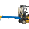 Global Industrial Forklift Telescoping Jib Boom Crane, 86-1/4"L-153-3/4"L, 4000 Lb. Capacity