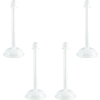 Mr. Chain 99901-4 Warning Post - White