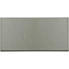 Aspect Short Grain 3" X 6" Brushed Stainless Metal Decorative Tile Backsplash, 8 Pack - A53-50