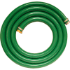 1-1/2" x 20' Green PVC Water Suction Hose Assembly Coupled w/ M x F Aluminum Short Shank Fittings