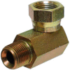 Apache Hydraulic Adapter 39005075, 3/8" Male Pipe X 3/8" Female Pipe Swivel