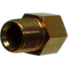 Apache Hydraulic Adapter 39038964, 1/2" Female O-Ring X 3/8" Male Pipe