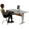 Accella™ Height Adjustable Activity Table - 48"L x 36"W Gray