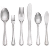 Alegacy 1604 - Dessert Spoon, Pebble Pattern, 12 Pack