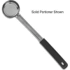 Alegacy 5722P - Food Portioner, Perforated 2 Oz., Black Plastic Handle - Pkg Qty 12