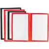 Alegacy 712R - Double Menu Cover, 7-1/2" x 11" Red