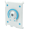 Aidata ISP202WN SpinStand Multifunction Stand pour iPad 2, White Shell avec Anneau blanc et bleu