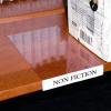 Label Holder, Moveable Shelf, Clear (10 pcs/pkg)
