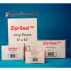 Zip Seal pochettes de vinyle, 3 "x 5", plaine (25 pcs/paquet)