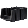 Akro Bins Plastic Economy Bin 30716BLACK - 6-5/8"W x 11-7/8"D x 5"H - Pkg Qty 10
