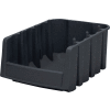 Akro Bins Plastic Economy Bin 30718BLACK - 8-3/8"W x 11-7/8"D x 5"H - Pkg Qty 8