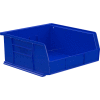 Akro-Mils® AkroBin® Bac empilable et suspendu en plastique, 11 po L x 10-7/8 po L x 5 po H, bleu - Qté par paquet : 6