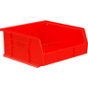 Akro-Mils® AkroBin® Bac empilable et suspendu en plastique, 11 po L x 10-7/8 po L x 5 po H, rouge - Qté par paquet : 6