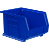 Akro-Mils® AkroBin® Bac empilable et suspendu en plastique, 8-1/4 po L x 10-3/4 po L x 7 po H, bleu - Qté par paquet : 6
