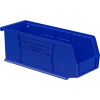 Akro-Mils® AkroBin® Bac empilable et suspendu en plastique, 4-1/8 po L x 10-7/8 po L x 4 po H, bleu - Qté par paquet : 12