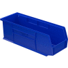 Akro-Mils® AkroBin® Bac empilable et suspendu en plastique, 5-1/2 po L x 14-3/4 po L x 5 po H, bleu - Qté par paquet : 12
