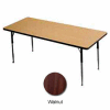 Activity Table - Rectangle - 30" X 48", Juvenile Adj. Height, Walnut