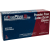 Ammex® GLPHD GlovePlus Medical/Exam Latex Gloves, Sans poudre, 12"L, Bleu, L, 50/Box