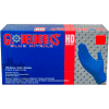Ammex® GWRBN Gants en nitrile texturé de qualité industrielle, bleu, M, 100/boîte - Qté par paquet : 10